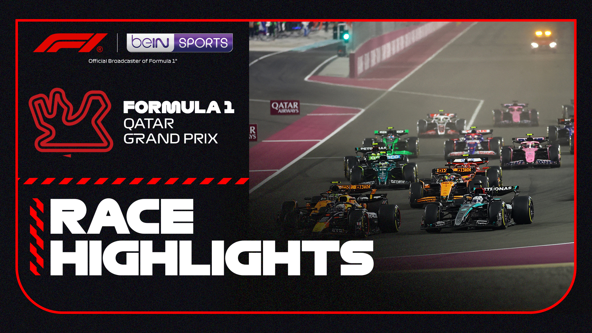 Qualifying Highlights Formula 1 Qatar Grand Prix 2024 beIN SPORTS